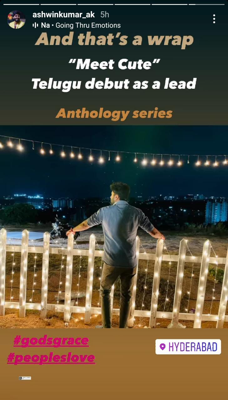 Ashwin shares a major update with a uber-cool pic about his lead debut in this language