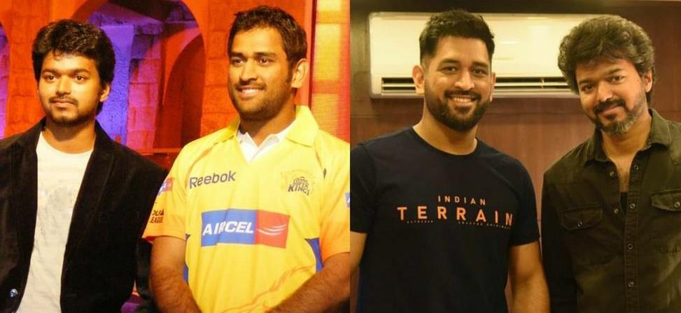 Thalapathy Vijay's heartwarming gesture for Thala Dhoni after the iconic meet is the talk-of-the-town