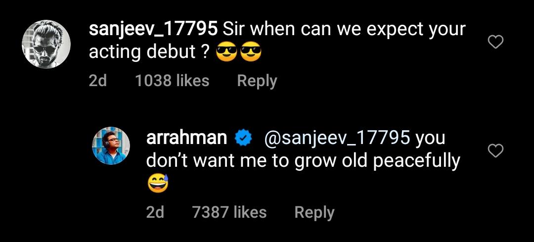 What? AR Rahman to debut as an actor? Here's what he has to say