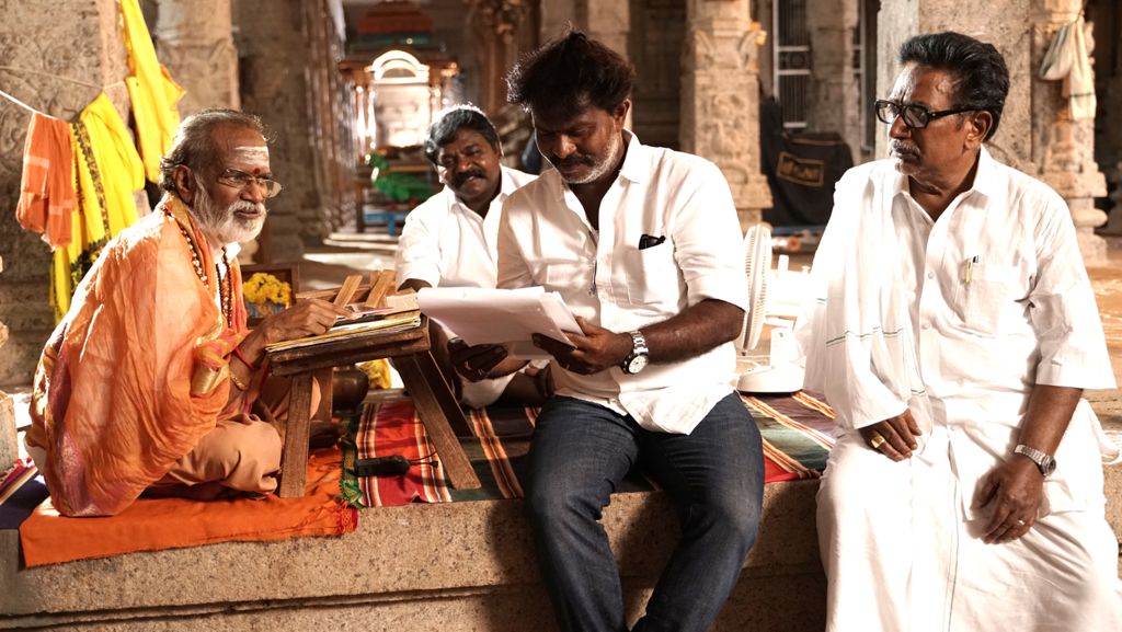 Veteran legend Gangai Amaran is back to acting after 8 years in this Tamil film AV33 ft Arun Vijay, Hari
