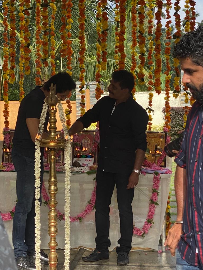 Mirattal update from this blockbuster hero director's upcoming mystery thriller 12th man ft Mohanlal, Jeethu Joseph