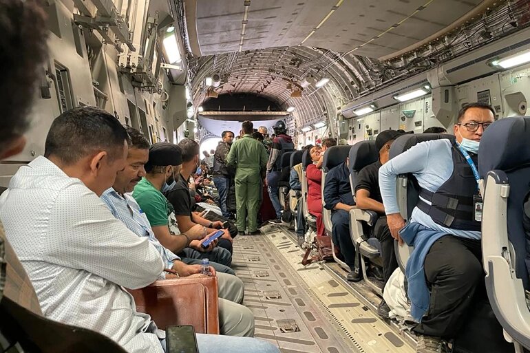 indias midnight evacuation from afghanistan by taliban