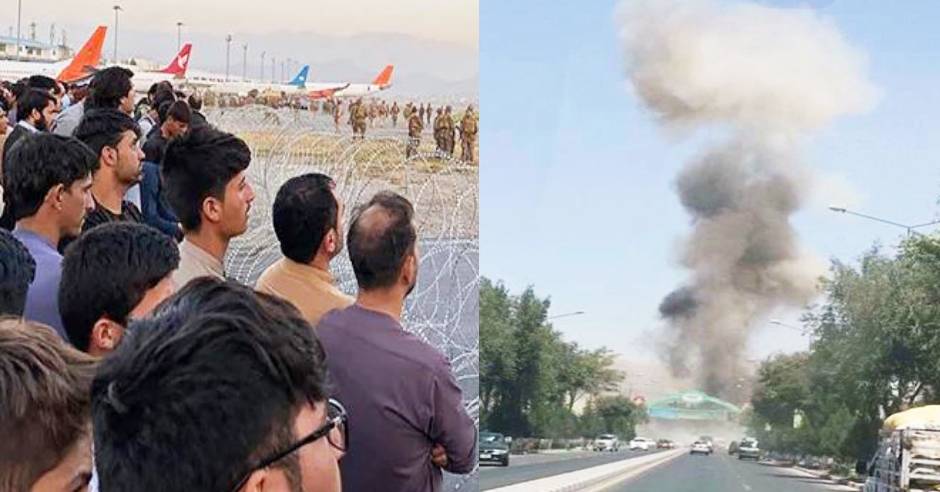 Taliban blame US for Kabul airport blast