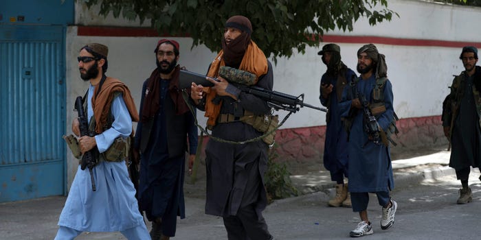Taliban have sealed off an airport Afghan capital Kabul 