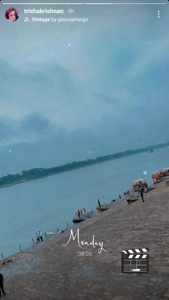 LATEST: Trisha's latest picture from Ponniyin Selvan shoot hints at this beautiful location - Don't miss