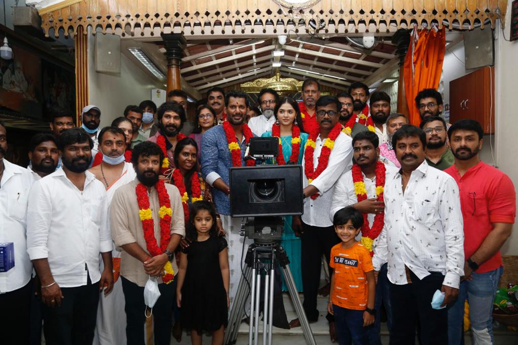 Shooting of Vishal 32 begins with a launch pooja.