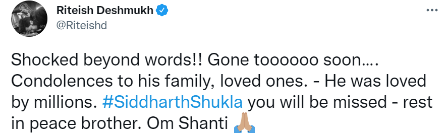 Shocking! Bigg Boss winner and young actor Sidharth Shukla passes away