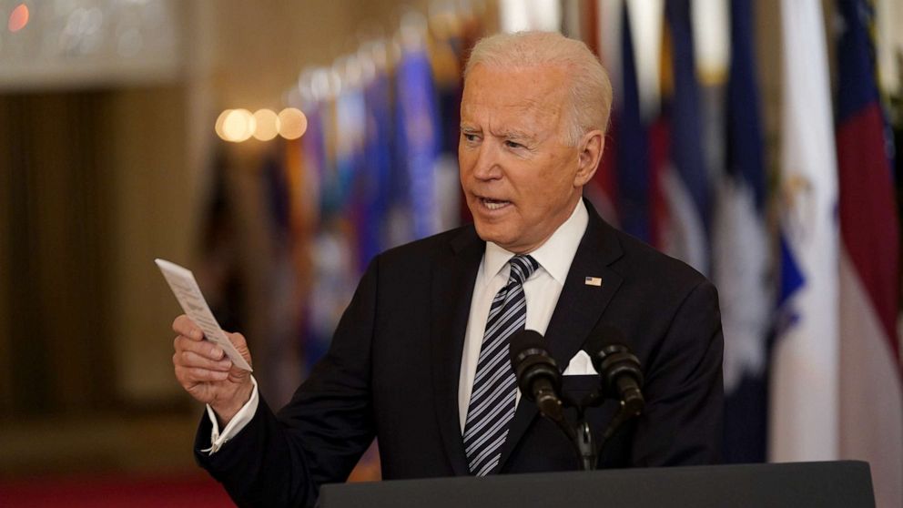 Joe Biden blame Donald Trump on Afghanistan withdrawal issue