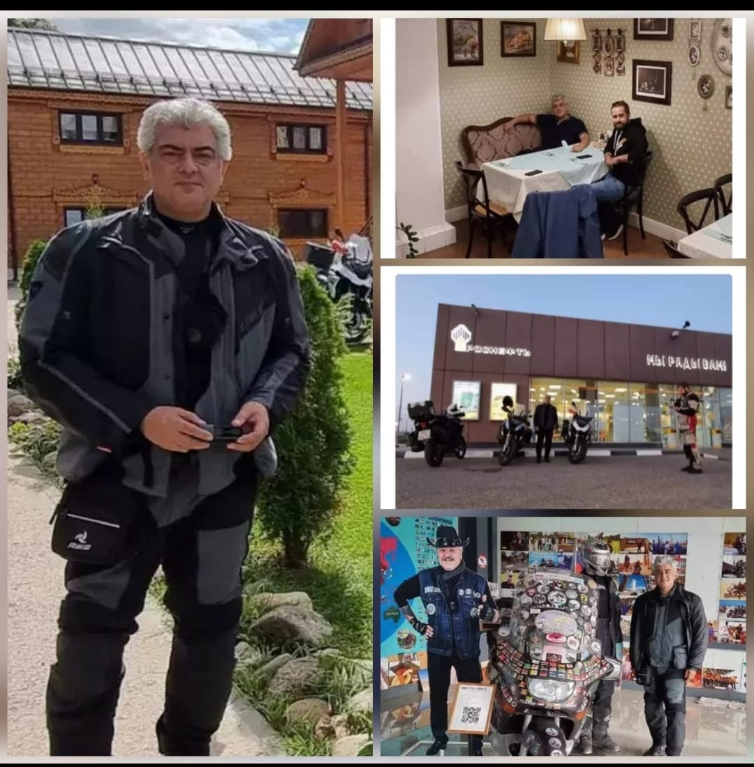 After Valimai wrap up, Thala Ajith jumps into his favourite action; viral pics from Russia