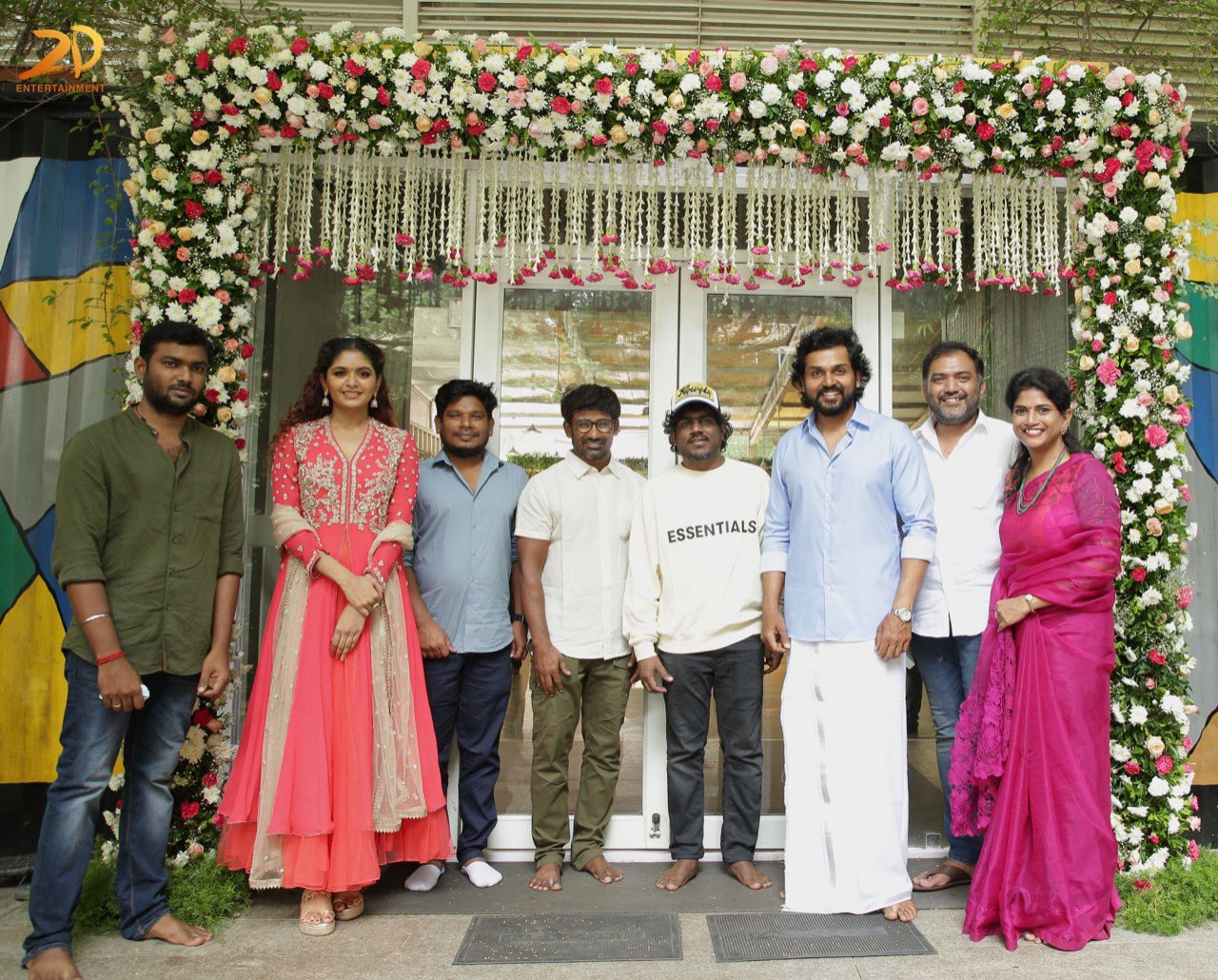 Suriya, Jyotika, Karthi, Muthaiya’s Viruman pooja pics storm Internet ft director Shankar’s daughter Aditi