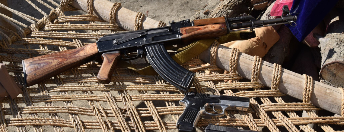 Afghanistan weapons shops sales rise peoples buy guns