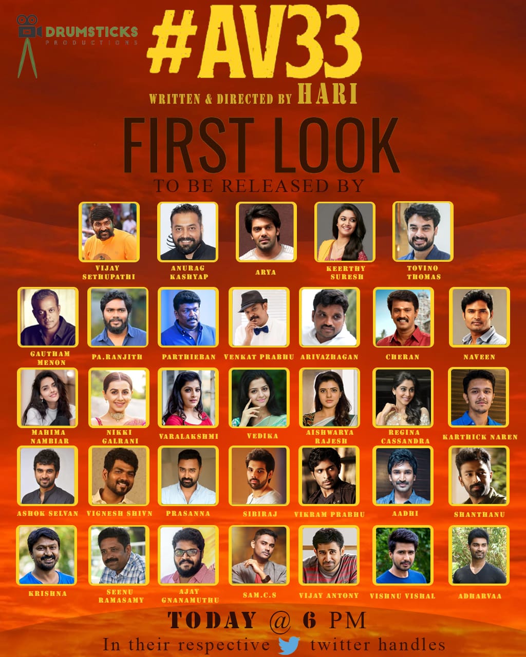 Arun Vijay-Director Hari's AV 33 gets a terrific TITLE & 4 stunning FIRST LOOK posters - Check now