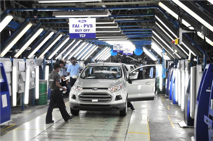 Ford closes veichle companies in India, including Chennai