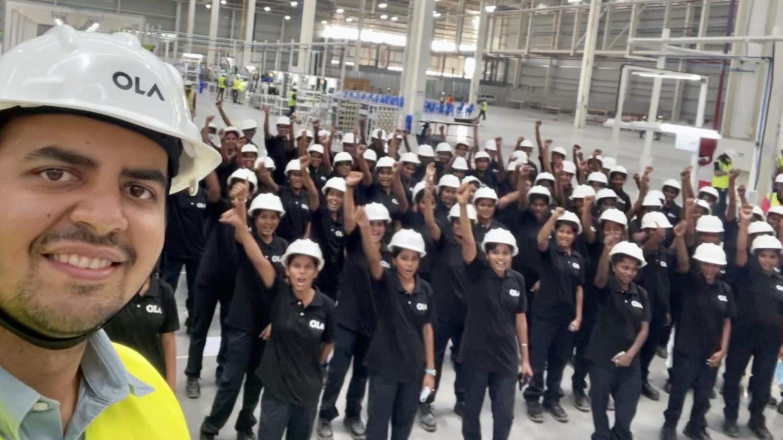 Ola hire 10000 women employees for new electric scooters factory