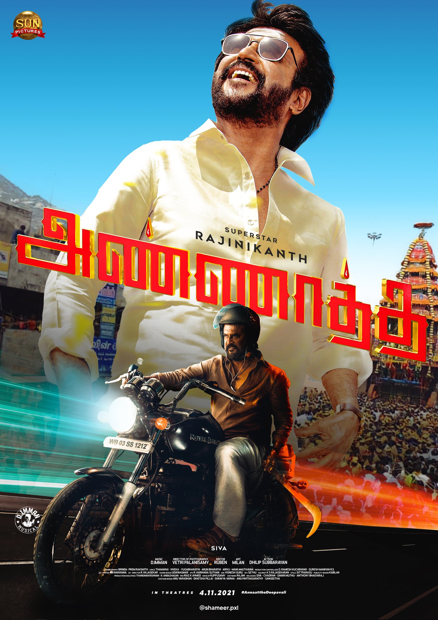 Rajinikanth’s fans land in trouble after slaughtering goat to celebrate Annaatthe first look; official statement issued