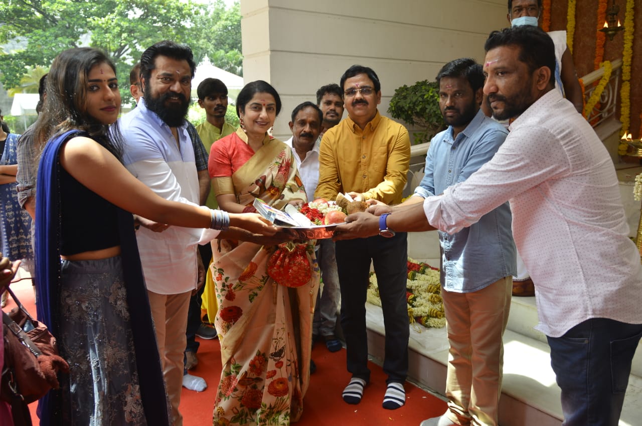 SARATH KUMAR STARRER NEW PROJECT LAUNCHED WITH A RITUAL CEREMONY