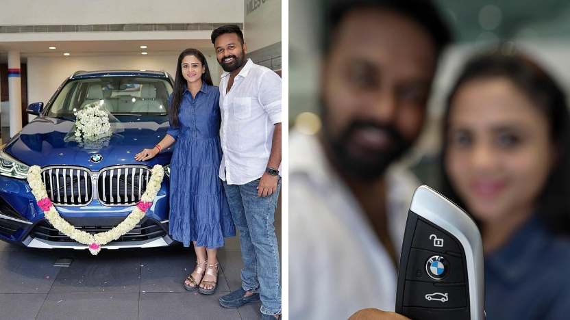 OMG; VJ Manimegalai meets with an accident; shares video from spot ft Hussain