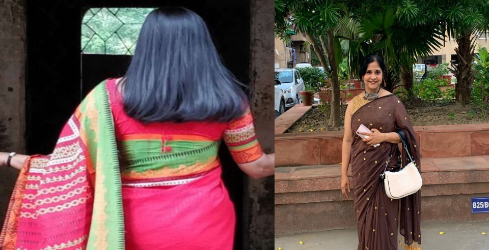 Woman denied entry into Delhi hotel for wearing saree viral video