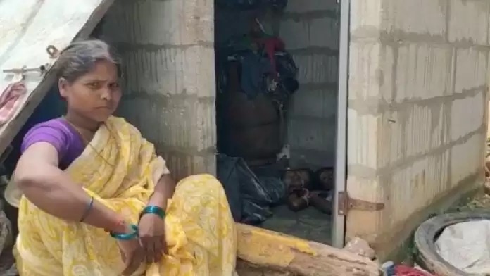 Homeless Family Of Four In Telangana Lives In Toilet