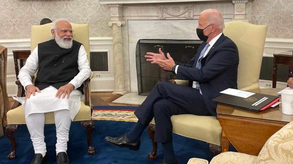 PM Modi raises issue of H-1B visas during meeting with Joe Biden