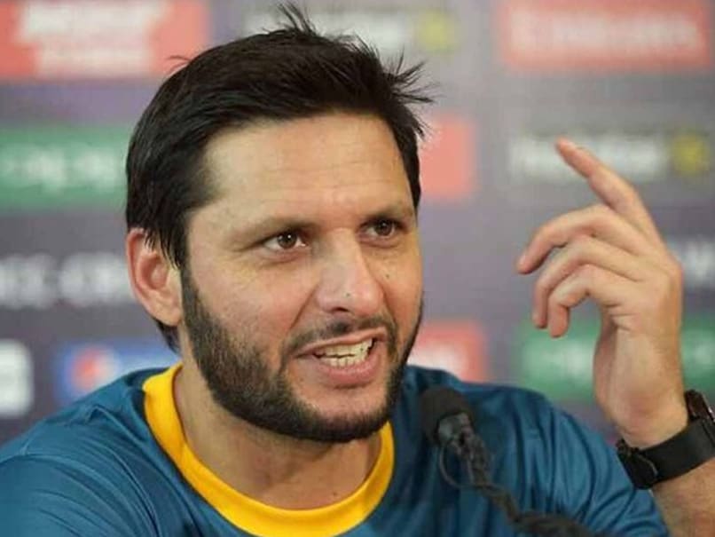 Shahid Afridi has slammed India for not playing in nz