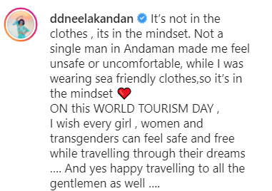 "It's not in the clothes, it's in the mindset...": DD's strong message in 'sea-friendly' clothes goes Viral