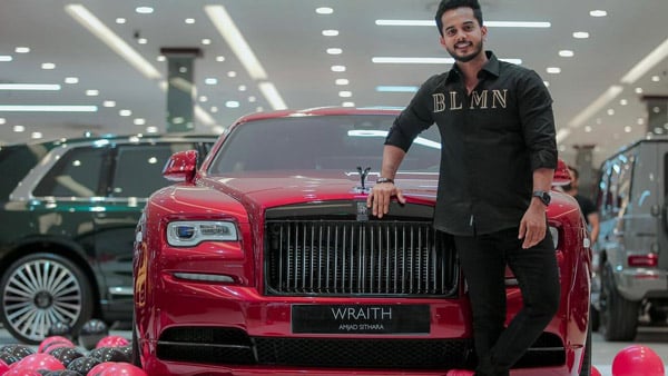 Indian husband living in Dubai presents Rolls Royce to wife