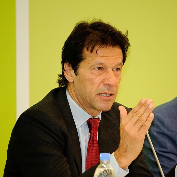 Imran Khan said India is building cricket with money power