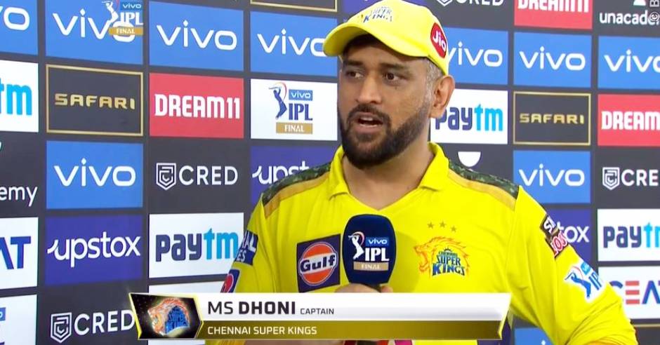 MS Dhoni on his future with Chennai Super Kings