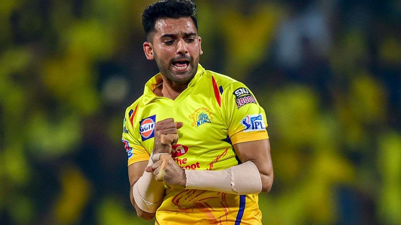 csk deepak chahar says we all played for captain ms Dhoni