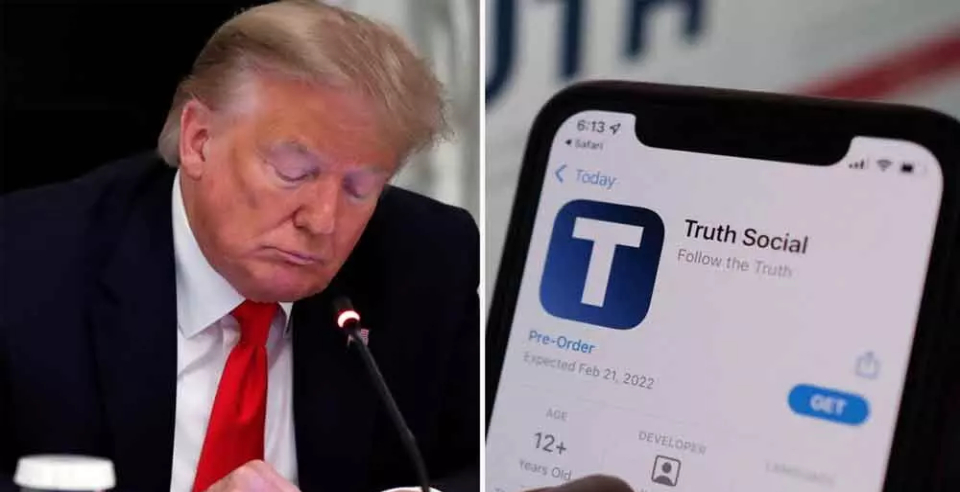 Donald Trump created a new own social network truth social