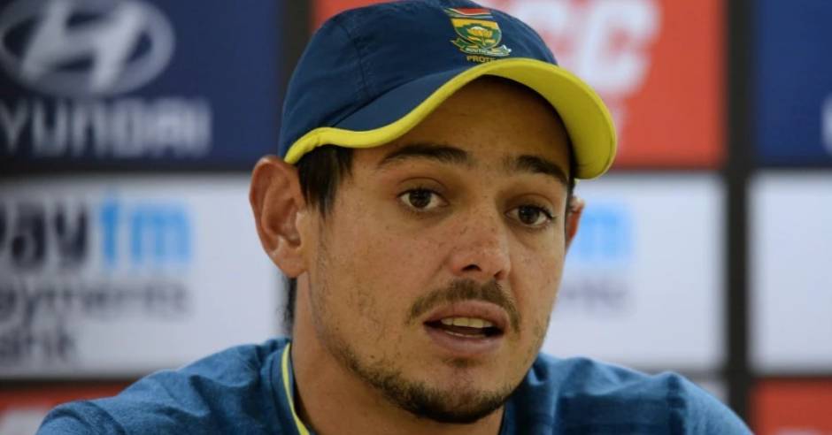 De Kock not playing against WI due to his stand on BLM movement