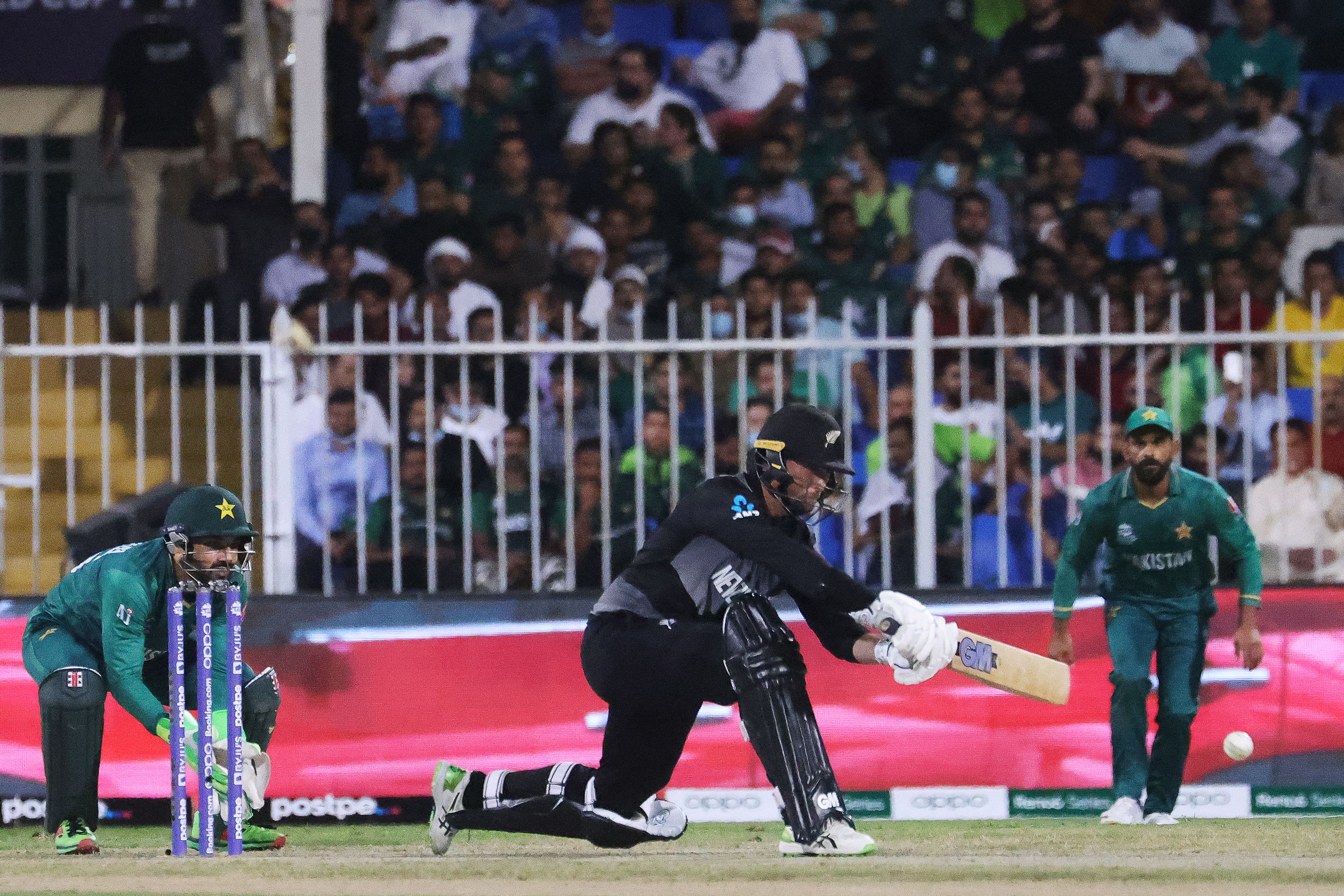 Pak fans chant security after Pakistan beat New Zealand at T20 WC