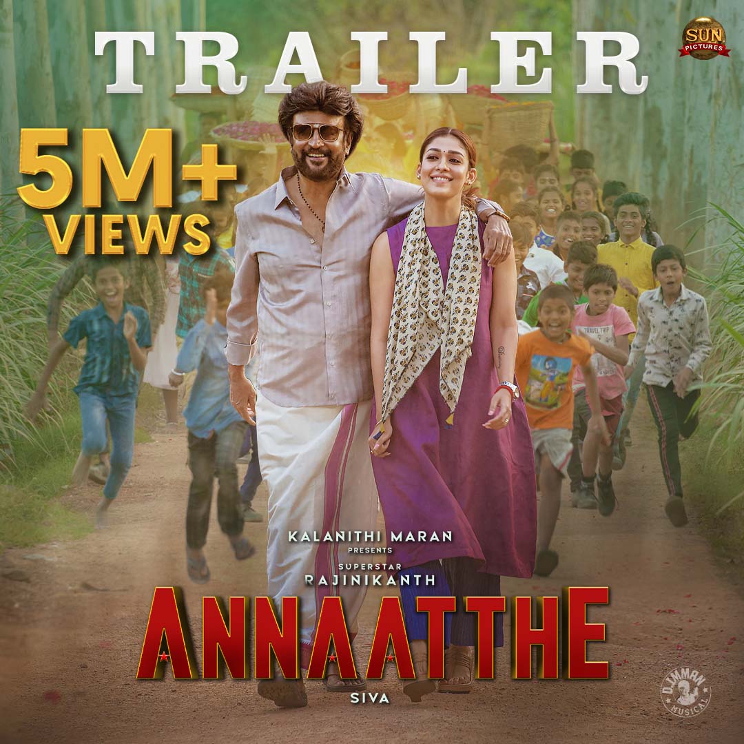 Superstar Rajinikanth gets super-emotional as he shares his grandson's first review about ANNAATTHE