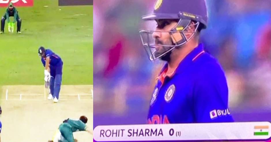 Rohit dropped on duck, wife Ritika’s priceless reaction goes viral