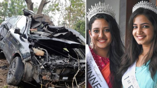 two Miss Kerala title winners died in a road accident