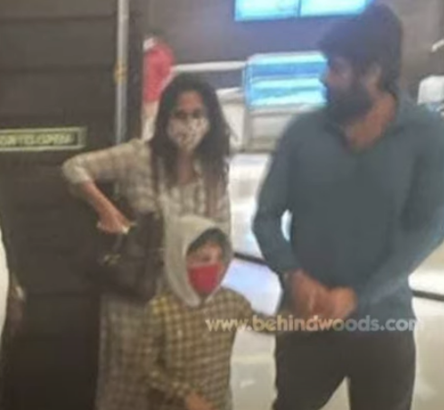 Wow! Shalini Ajith and Kutty Thala Aadvik watched Rajinikanth's ANNAATTHE in theatres