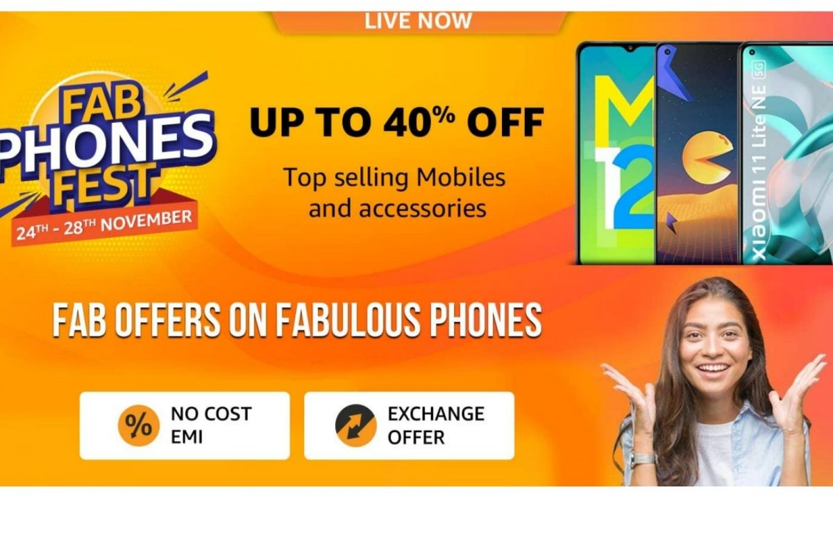 Amazon Fab Top Phone Fest started with amazing discounts