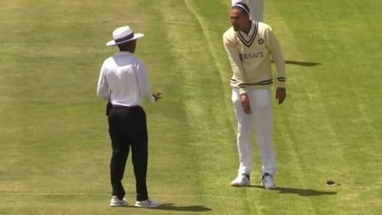 Indian A team bowler loses temper after umpire denies LBW appeal