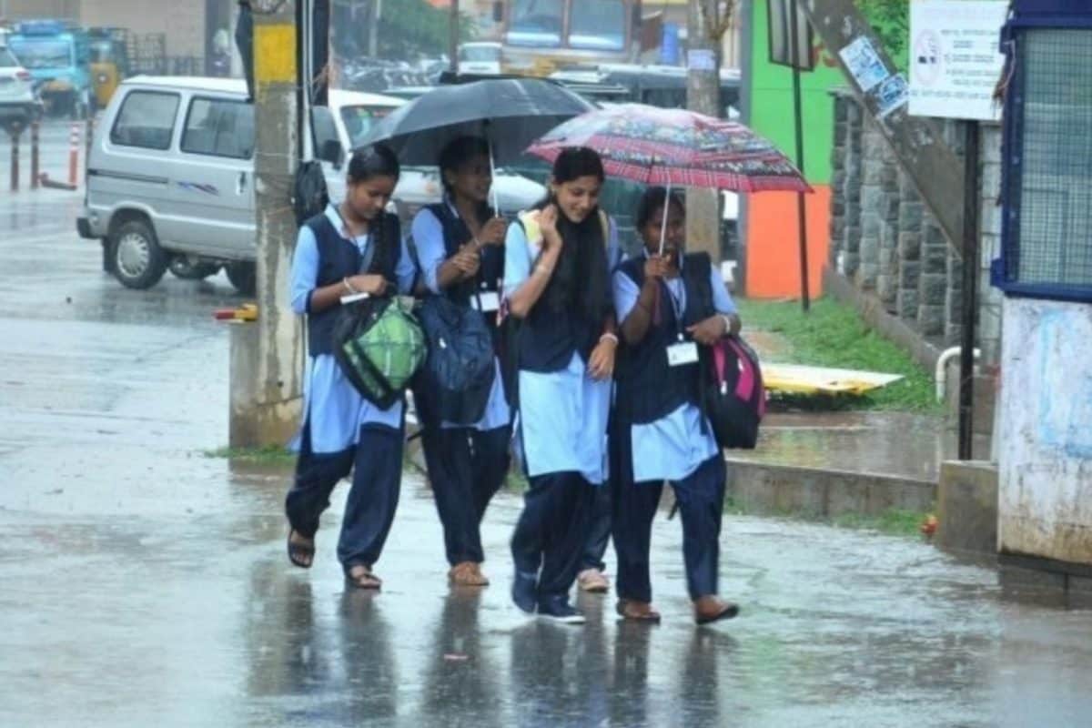 Scools in 21 districts are declared holiday due to heavy rain
