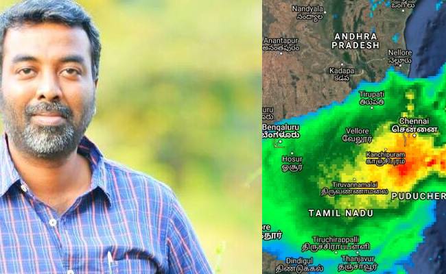 Tamil Nadu Weatherman Pradeep John new post about chennai rain 
