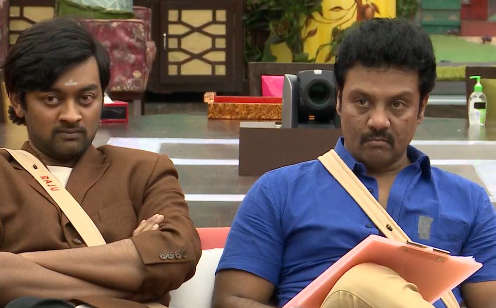 thamarai tv debate issue sanjeev shout at biggboss housemates