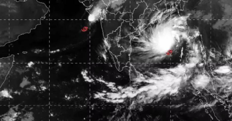 Depression in the southeastern bay of Bengal: IMD