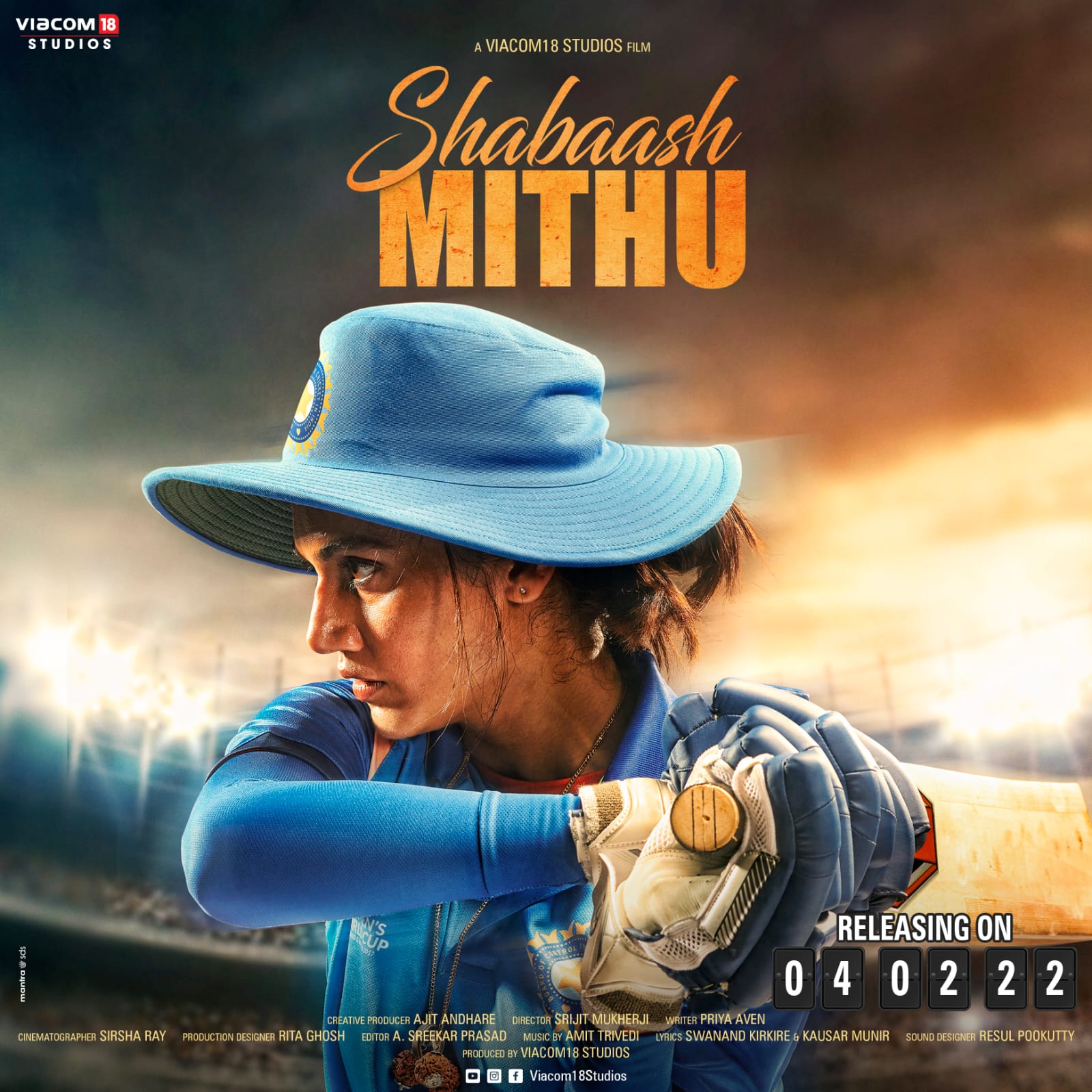 Shabaash Mithu to in theatres worldwide on 4th Feb, 2022