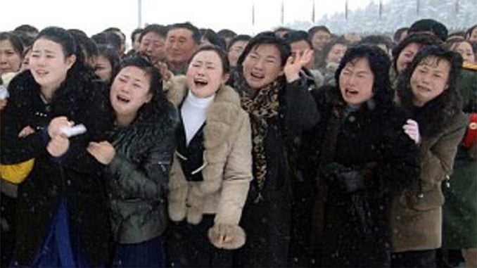 11-days ban on crying and laughing in North Korea.