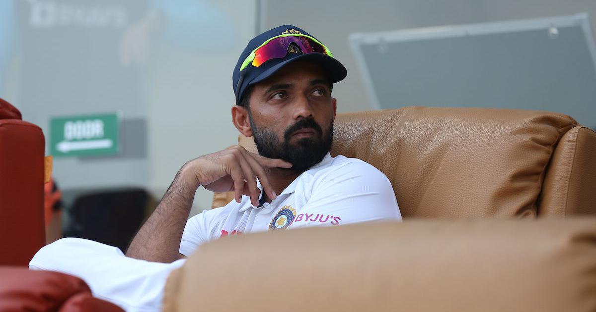 Rahane reminds himself to watch the ball in Centurion
