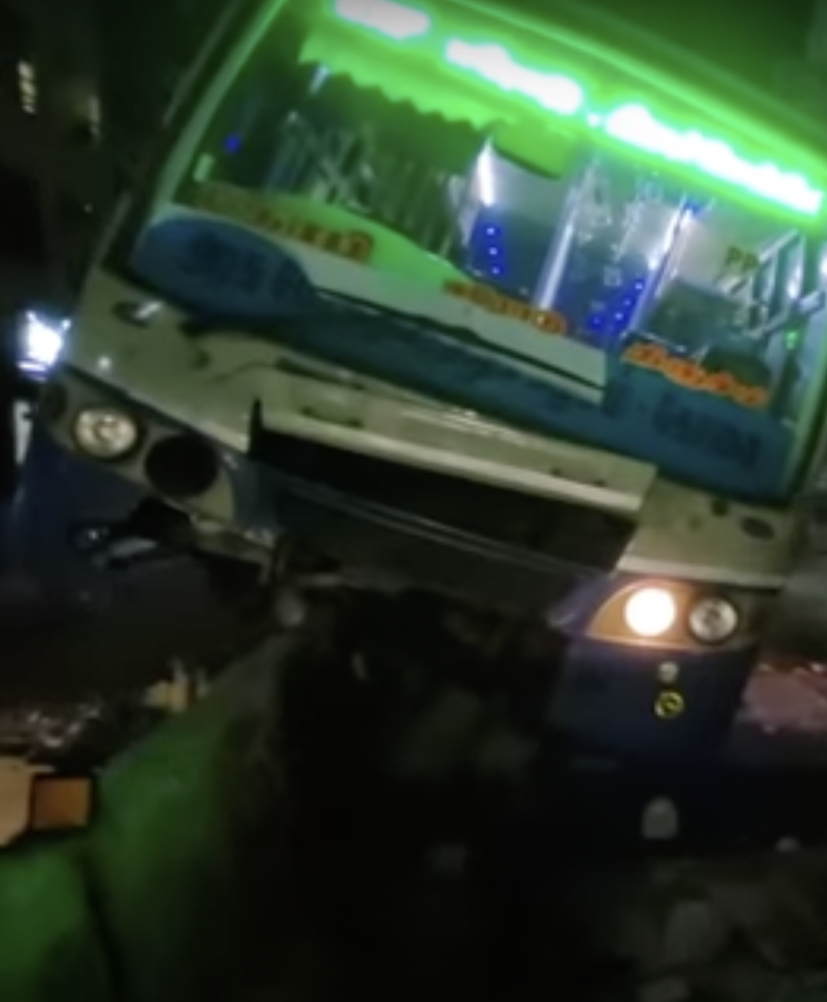 coimbatore government bus met with an accident at namakkal