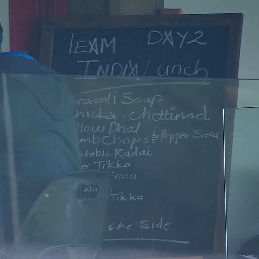 From chicken Chettinad to dal- team india lunch menu  