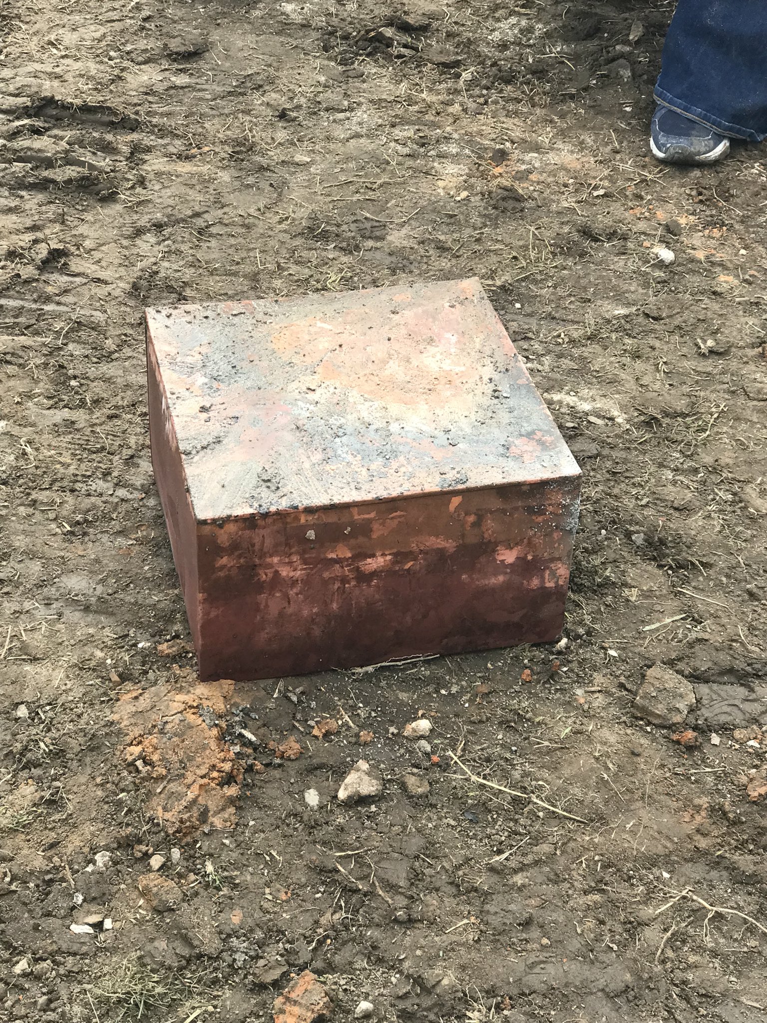 130-year-old time capsule found in base of US statue