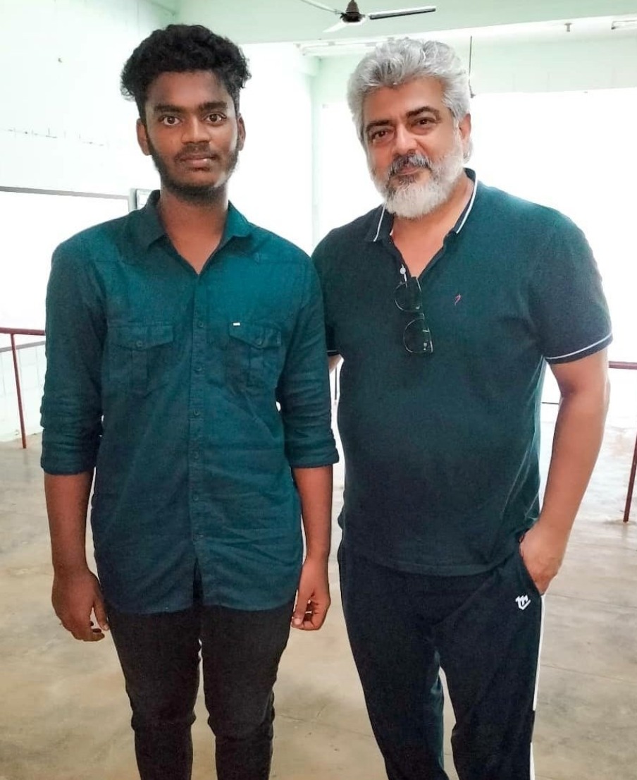 Ajith new getup with Beard and fans started sharing